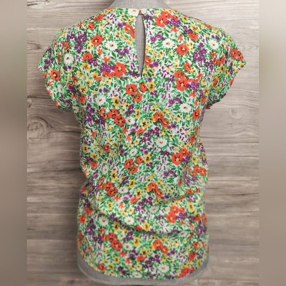 SIZES 10, 12, 14 YEARS DEX Floral Bohemian Dress Top B46 - Picture 4 of 7